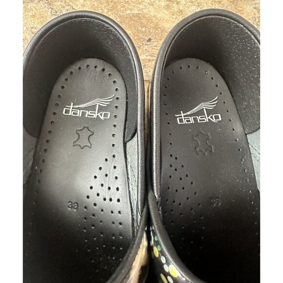 Dansko Mismatch Multicolors Women’s Clog Shoes Size 38 - Picture 4 of 7